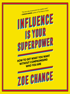 cover image of Influence Is Your Superpower